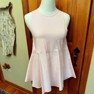 Blush sleeveless top